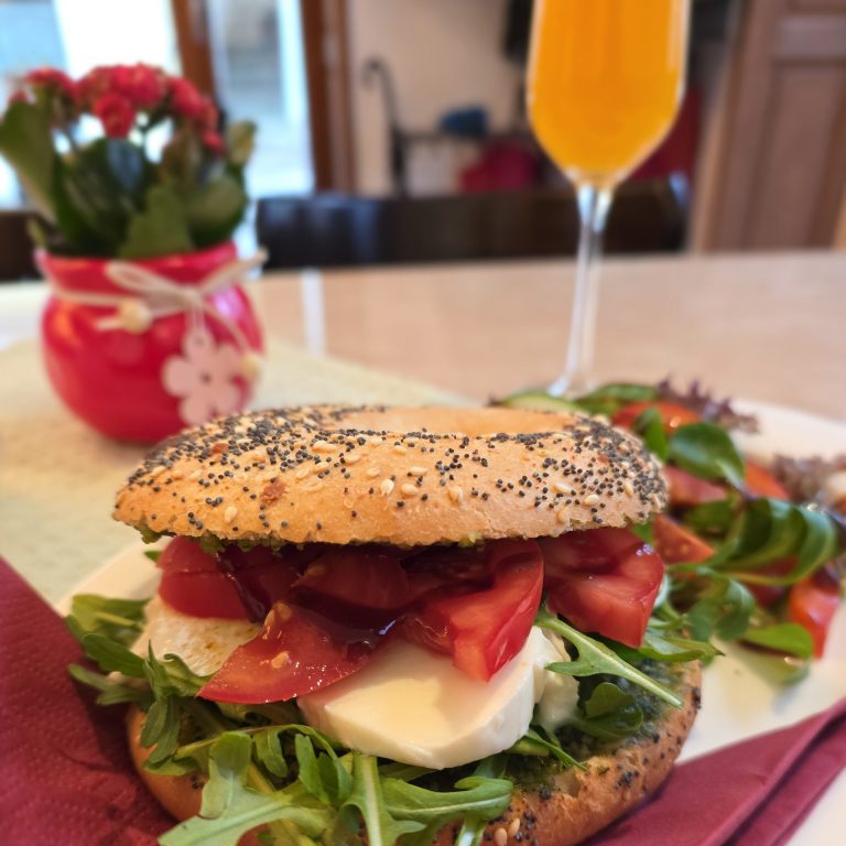 Frühstücksbagel